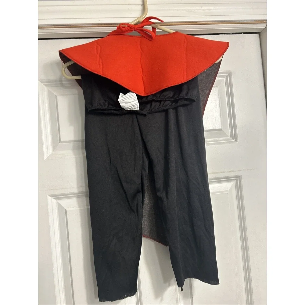 Child's Ninja Halloween Costume 4-6 Kids Size With Mask,‎ Feet And Hand Covers